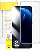 Protector de Pantalla JETech Antirreflejo 9H+ para Samsung Galaxy A57, Paquete de 2 | Vidrio Templado, Instalación Auto-Alineada, Recubrimiento AR, Sin Burbujas, HD Transparente 2
