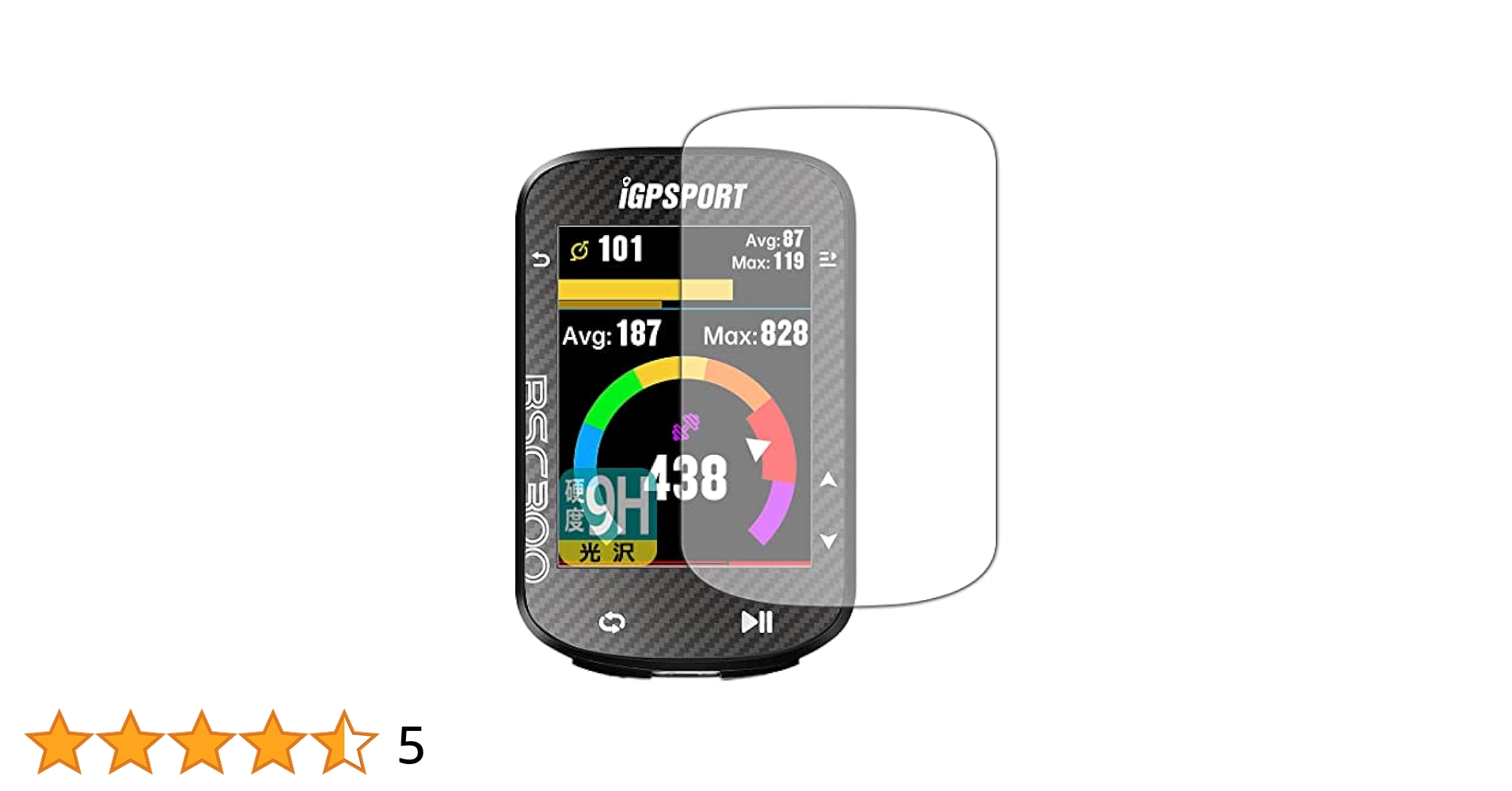 IGPSport bsc300 保護フィルム 保護カバー付き Amazon.co.jp: PDA工房 iGPSPORT BSC300 対応 9H高硬度[光沢