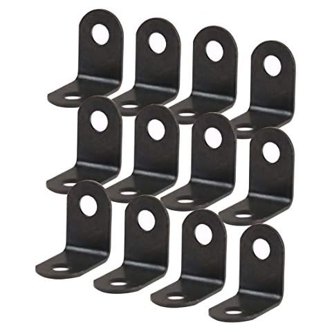 sourcing map L-Shaped Metal Corner Brackets Cover