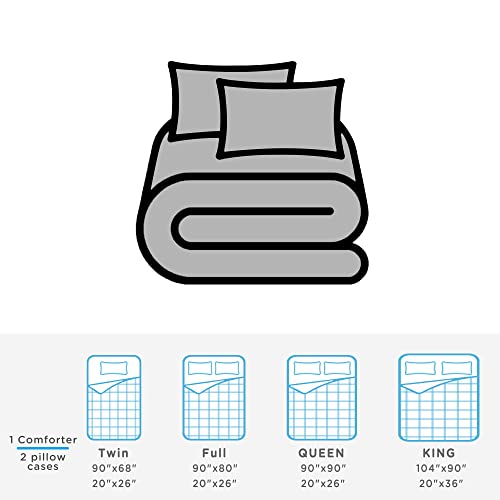 Atsense Sage Green Comforter Set King Size, 3Pcs 100% Washed Cotton Simple Solid Color Luxurious King Size Comforter Set, Soft Lightweight Bedding Set For All Season (1 Comforter, 2 Pillowcases) #TOP6