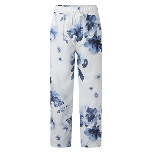 Foto von IFOUNDYOU Leinenhose Herren Kurz 3/4 Herrenmode Bedruckte Leinentasche Schnürhose große Hose Freizeithose Jeans GrößEntabelle Herren Chino Hose Kurze Cargohose Jogginghosen Laufhose Kurz