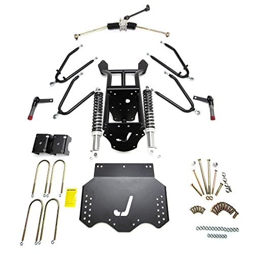 Jake's Ezgo Txt Golf Cart Lift Kit | Long Travel Lift Kit With Independent Front Suspension | Compatible With 2001.5-2009 Gas Models (With Robins Engine) #TOP2