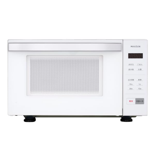 Amazon | MAXZEN 電子レンジ 18L フラット式 ヘルツフリー 50Hz 60Hz