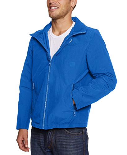 Image of Nautica Men's Lightweight Sailing Jacket - Waterproof & Windproof, Breathable