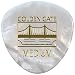 Golden Gate MP-425 Deluxe Flat Pick - Rounded Triangle - Pearloid - Medium