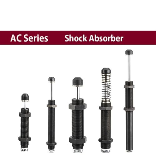 Amortiguador hidráulico ajustable con absorción de impacto regulable AC1210 4