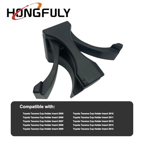 Insertos para portavasos compatible Toyota Tacoma 2005-2014 miniatura 3