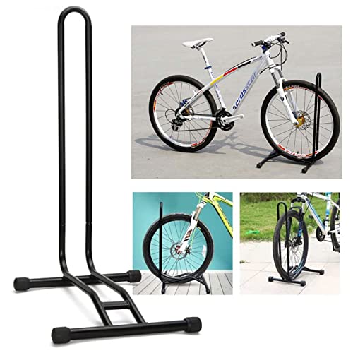 Nyganmelloz Bicycle Ground Stand Detachable Bike Rack/Bike Floor Stand/Maintenance RackFor Indoor And Outdoor Ground Support Of All Bike Mountain And Road Bikes