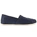 TOMS Navy Canvas Women's Classic 001001B07-NVY (Size: 8)