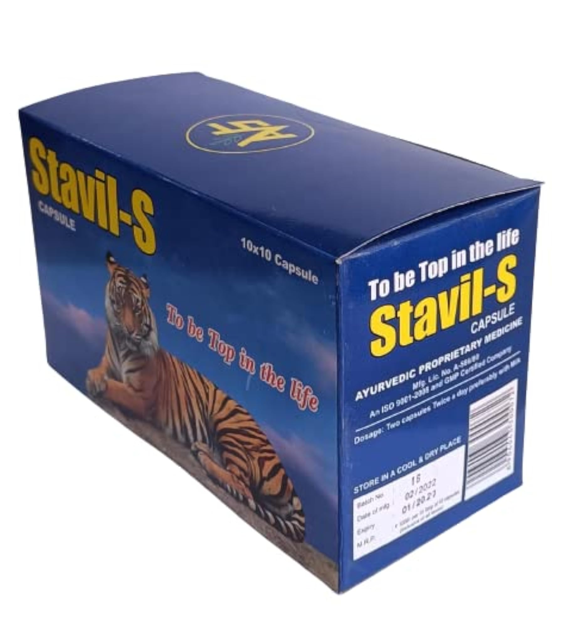 AVS Stavil-S Capsules Box of 100