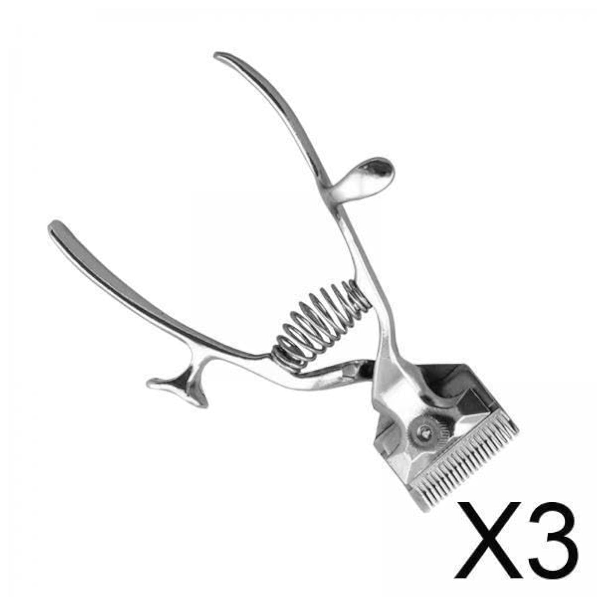 3x Manual Clipper Haircut Handheld Trimmer for Pets and People