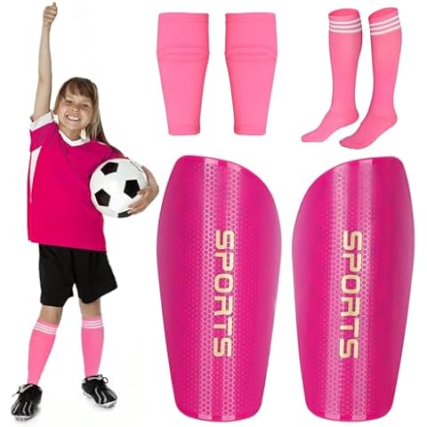 MEIXINZHI Soccer Shin Guards Set Cover