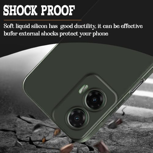Image of Armor Motorola Moto G35 5G Defender Case | Rotating Ring Holder & Kickstand in-Built | Military Grade Armor | 360 Degree Protection Back Cover for Motorola Moto G35 5G (Black)