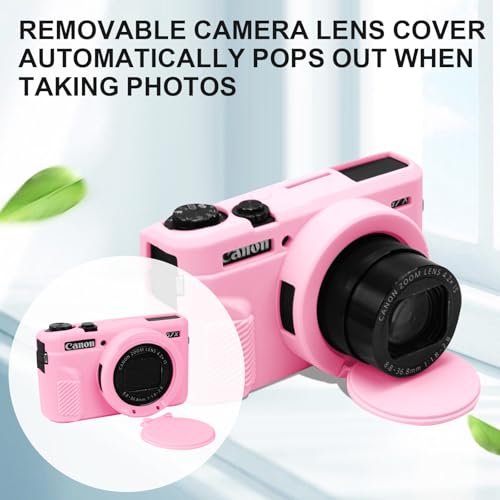 Funda para Cámara Canon Powershot G7 X Mark II Rosa miniatura 5