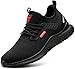 Produktbild Nasonberg Arbeitsschuhe Herren Damen Sicherheitsschuhe Stahlkappen Schutzschuhe Leicht Stahlkappenschuhe Sportlich Arbeitsschutzschuhe Unisex (C Schwarz 42EU)