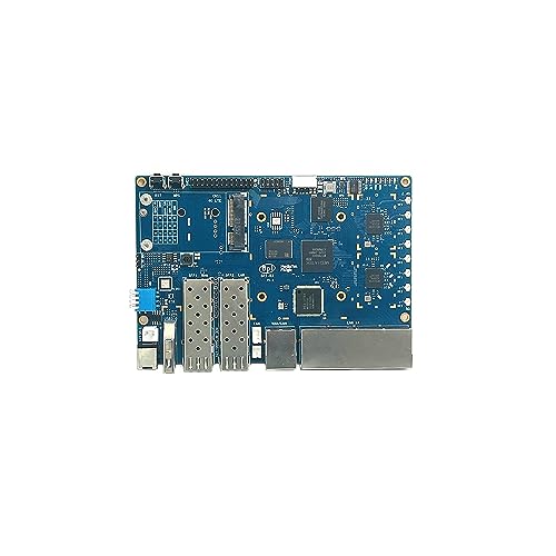 Image of Banana Pi BPI-R3 Wi-Fi 6 OpenSource Wireless Dual-Band OpenWRT Router Board with MediaTek MT7986(Filogic 830),Support 5X GbE and 2X 2.5GbE SFP (Bundle2-BPI R3+Metal Case)