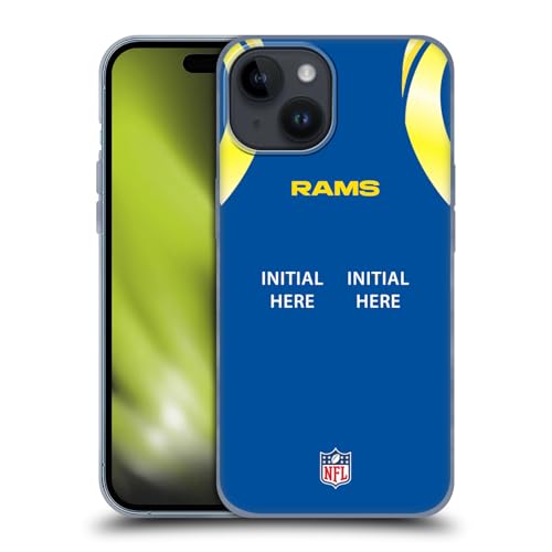 Coque Los Angeles Rams iPhone 15 personnalisable NFL Head Case