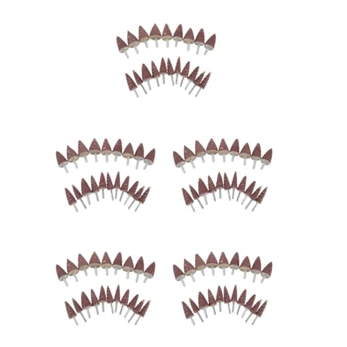 Meules abrasives pour outils rotatifs 100pcs kit de ponçage polyvalent
