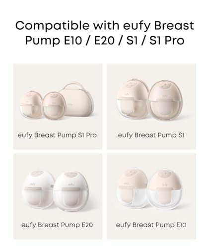 Image of eufy Security Original Spout Cap (4-Pack) for Wearable Breast Pump E10 /E20 /S1 /S1 Pro, Breast Pump Replacement Parts