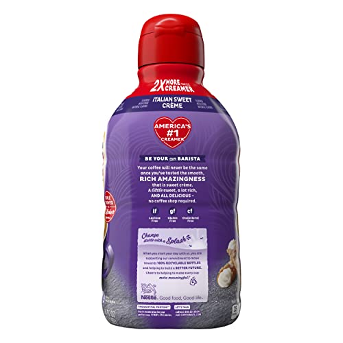 Nestle Coffee Mate Italian Sweet Creme Liquid Coffee Creamer #TOP2