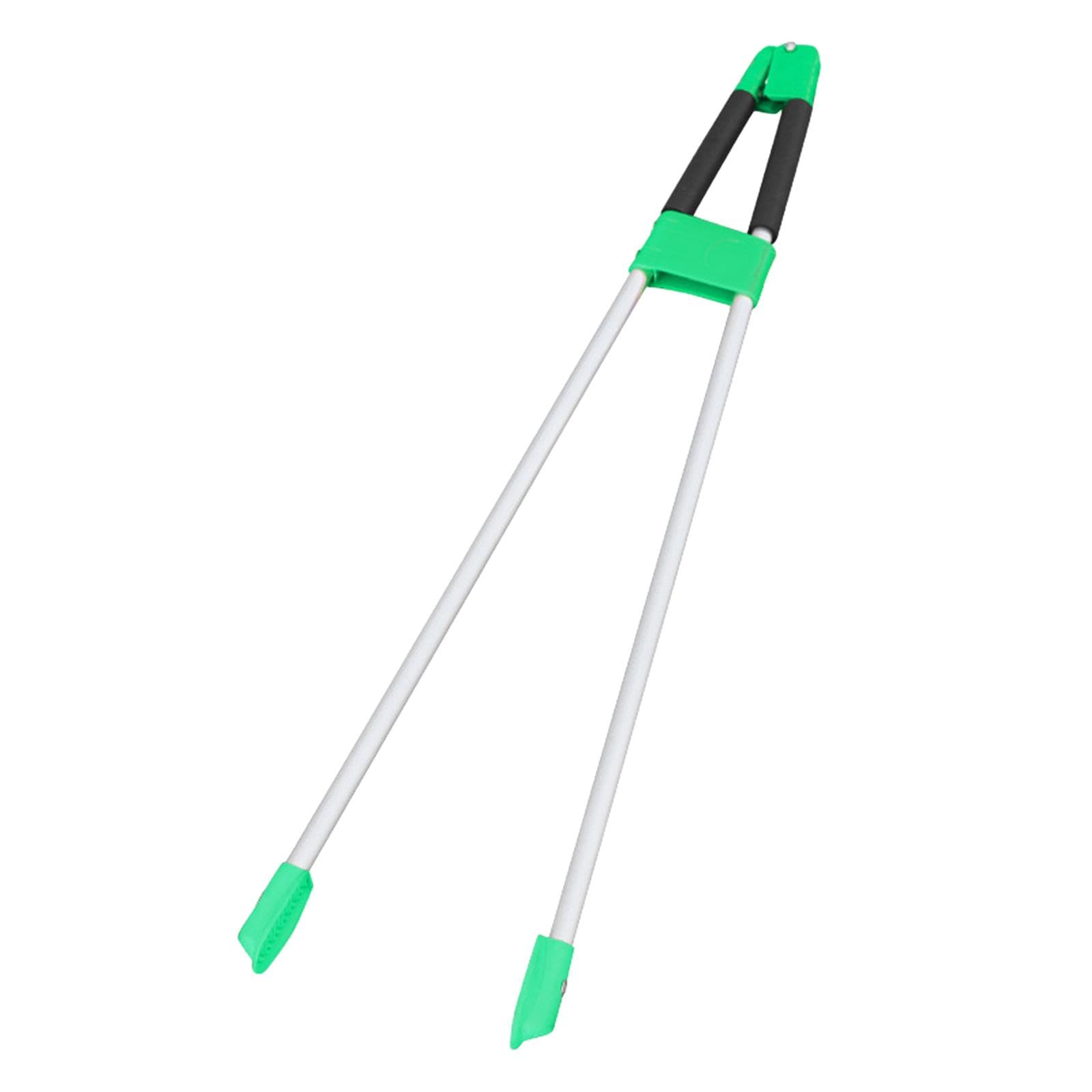 Garbage Picker Grabber Multipurpose Anti Slip Lightweight Trash Picker Upper Green-image-16