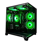 Computer Desktop PC AMD Ryzen 7 5700G Up to 4.6GHz Prebuilt PC 16G RAM DDR4 1TB M.2 SSD ARGB Fan Computer Tower