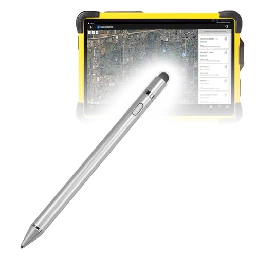 BoxWave Stylus Pen Compatible with Trimble T10 - AccuPoint Active Stylus, Electronic Stylus with Ultra Fine Tip - Metallic Silver