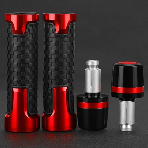 Poignées de guidon de moto Aprilia Tuareg 660 anti-vibrations et antidérapante