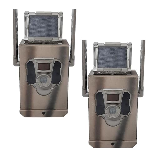 CAMLOCKbox Theft-Deterrent Powder-Coated Heavy Duty Protective Waterproof Steel Security Lock Box Compatible with Tactacam Reveal SK Trail Camera - Pack of 2