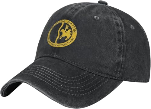 Comanche Nation Herren Damen Baseballkappe Atmungsaktiv Baseball Kappe Schnell Trocknende Trucker Cap Für Reisen Laufen Running