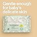 The Honest Company 100% Pure Organic Cotton Dry Wipes | Multi-Use Disposable Facial Cloth and Baby Wipe | Hypoallergenic and Gentle on Skin | 192 Count