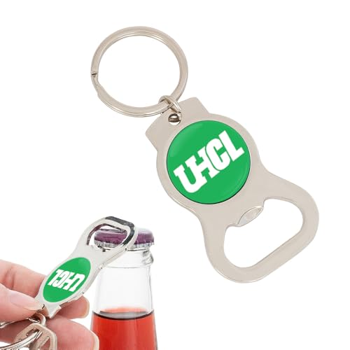 Desert Cactus University of Houston Clear Lake Bottle Opener Keychain