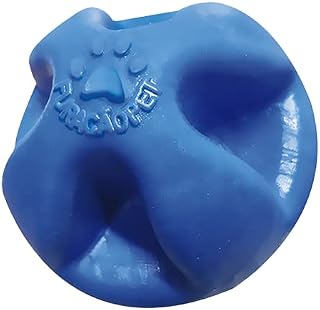 Brinquedo Bola Maciça Super Ball 60mm Azul, Furacão Pet