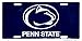 HangTime Penn State (Blue background) embossed metal auto tag