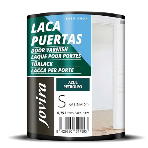 JOVIRA PINTURAS Esmalte Laca Puertas al Agua 750ML Satinado Renueva y decora las y muebles de madera