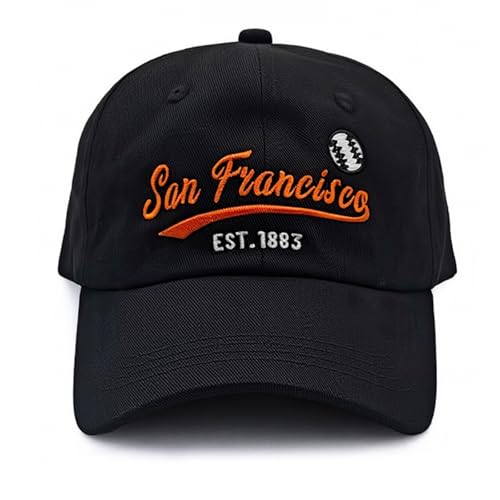 Classic Vintage Embroidered Fashionable Baseball Cap for Men Women Teenager Cap City Hat Adjustable with Gift Box