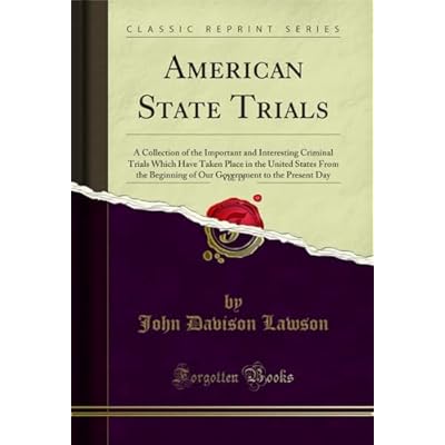 American State Trials, Vol. 15