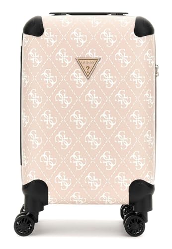 Valise extensible GUESS 22 in à 8 roues sand logo robuste