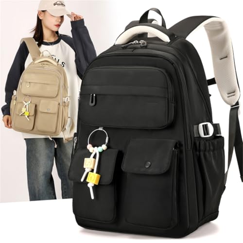 Mochila de gran capacidad escolar que soluciona la falta de espacio de forma ligera 5