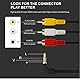 Videokabel AV Klinke 3.5 Stecker auf Cinch-Stecker 1,50 Meter cablepelado®.