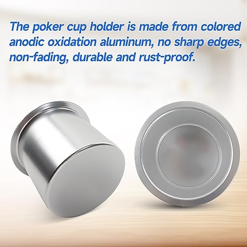 image for GSE Games & Sports Expert Jumbo Aluminum Cup Holder, Drop-in Cup Holde