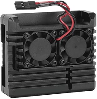 Raspberry Pi 3A+ Armor Case with Dual Fan, Aluminum Alloy Heatsink Case, Metal Passive Cooling Case for Raspberry Pi 3A +