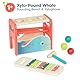 B. toys Xylophon und Hammerspiel mit ausziehbarem Xylophon – Klopfbank & Musikinstrument – Holzhammer & Kugeln, Holzspielzeug für Kinder, Spielzeug ab 1 Jahr