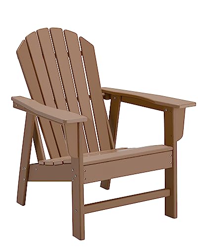 KISUN - Silla Adirondack de plástico para exteriores de...