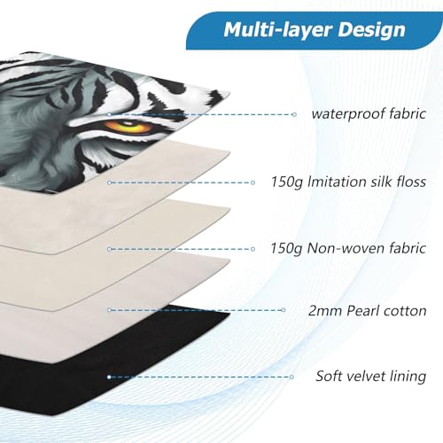 Funda para Laptop 13-14 Pulgadas Impermeable Negra y Blanca miniatura 4