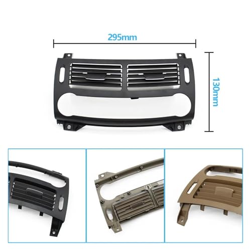 Cubierta rejilla ventilación CA tablero Mercedes Benz Clase E W211 2003-2008 E200 E260 E300 3