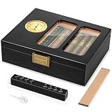 Usewire Glass Top Cedar Humidor