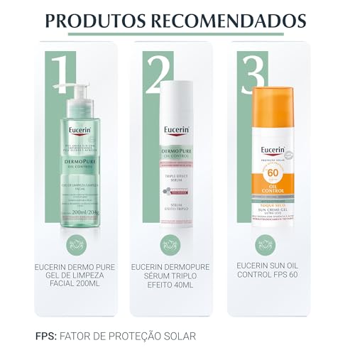 Creme Facial Eucerin – Dermo Pure Oil Control 40ml