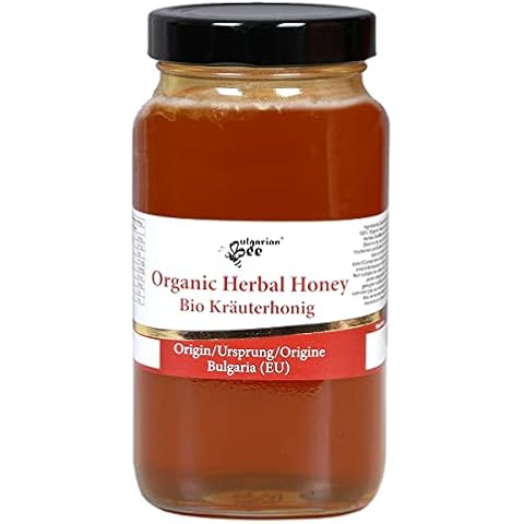 900 g Organic Raw Herbal Bee Honey, wild herb meadows Cover