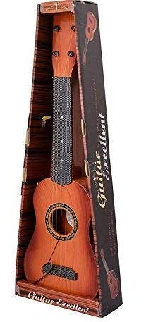 EUPHORIA Kids 4-String Guitar Toy with Adjustable Tuning Knobs for Intellectual Development and Musical Ability (Brown, Large, 18 Inch)-image-24